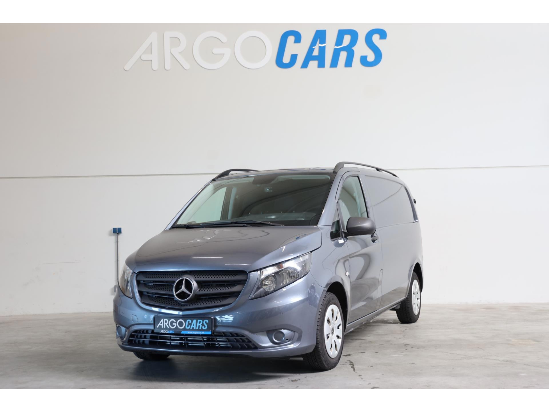 Mercedes-Benz Vito 114 CDI AUTOMAAT LANG GRIJS AIRCO NAVI CRUISE CONTROL CAMERA PDC NAP DUBBELE ACHTERDEUREN LEASE V/A €199 Bestelauto